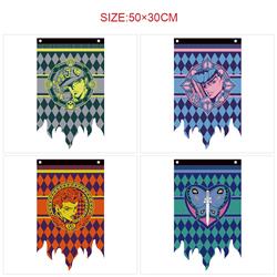 JoJos Bizarre Adventure anime flag 50*30cm