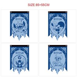 Stitch anime flag 85*55cm