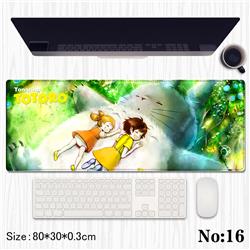 TOTORO anime Mouse pad 80*30*0.3cm