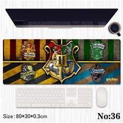 Harry Potter anime Mouse pad 80*30*0.3cm