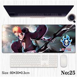 Bleach anime Mouse pad 80*30*0.3cm