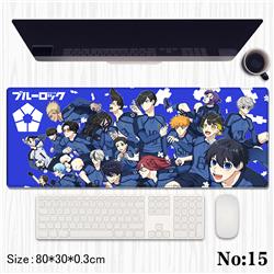 Blue Lock anime Mouse pad 80*30*0.3cm