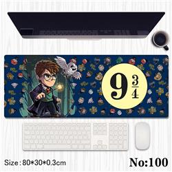 Harry Potter anime Mouse pad 80*30*0.3cm