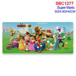 super Mario anime Mouse pad 90*40cm