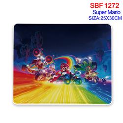 super Mario anime Mouse pad 25*30cm