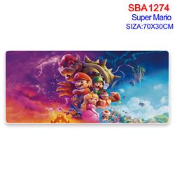 super Mario anime Mouse pad 70*30cm