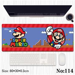 super Mario anime Mouse pad 80*30*0.3cm