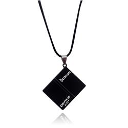 Death Note anime necklace