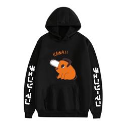 chainsaw man anime hoodie