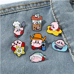 Kirby anime pin