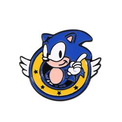 Sonic anime pin