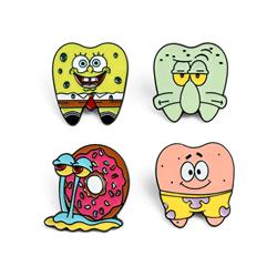 Spongbob anime pin