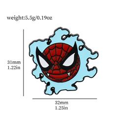 spider man anime pin