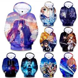 sword art online anime hoodie