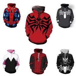 spider man anime hoodie