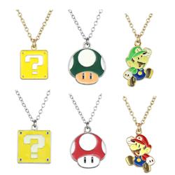 super Mario anime necklace