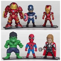 Avengers anime figure 8-9cm