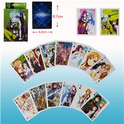 sword art online anime poker