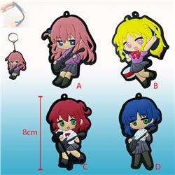 Bocchi the rock anime keychain