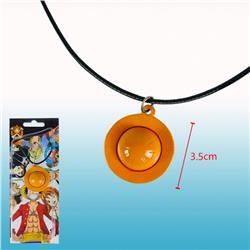 One piece anime necklace