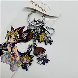 Yu Gi Oh anime keychain