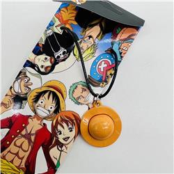 One piece anime necklace