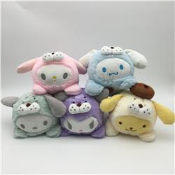 Kuromi anime Plush toy 22cm 60 pcs a set