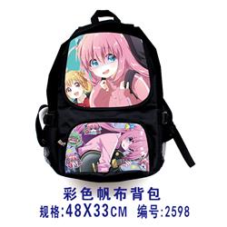 Bocchi the rock anime backpack