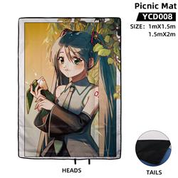 Hatsune Miku anime picnic mat 150*200cm