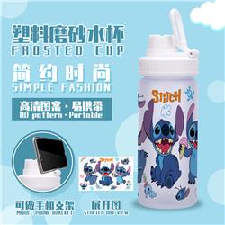 Stitch anime plastic cup