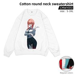 chainsaw man anime hoodie