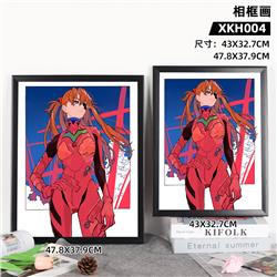EVA anime frame painting 43*32.7cm,47.8*37.9cm