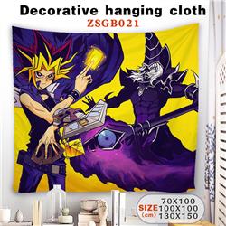 Yu Gi Oh anime decorative hanging cloth 130*150cm