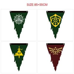 The Legend of Zelda anime flag 85*55cm