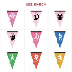 Sailor Moon Crystal anime flag 85*55cm