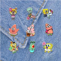 Spongbob anime pin