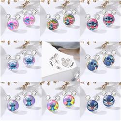 Stitch anime earring