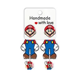 super Mario anime earring