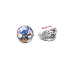 Stitch anime earring