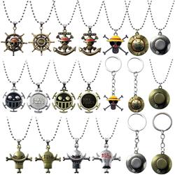 One piece anime necklace