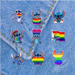 Stitch anime pin