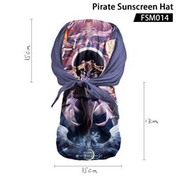 Sailor Moon Crystal anime pirate sunscreen hat