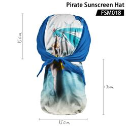 Hatsune Miku anime pirate sunscreen hat