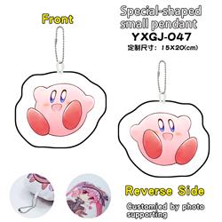 Kirby anime keychain