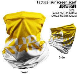 Hunter x Hunter anime tactical sunscreen scarf 44*55cm