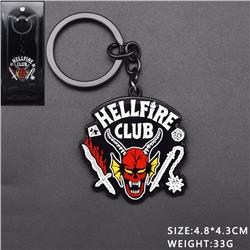 Stranger Things anime keychain