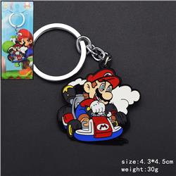 super Mario anime keychain