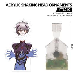 EVA anime acrylic shaking head ornaments