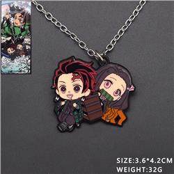 demon slayer kimets anime necklace