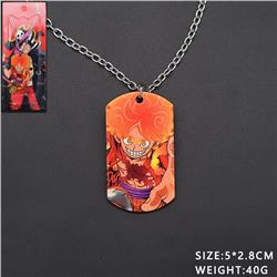 One piece anime necklace